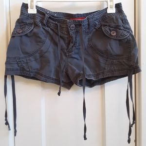 Free With Bundle Gray Cotton Shorts